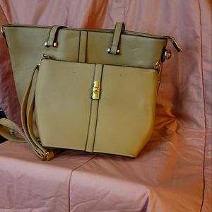 Large Bag with cross body bag